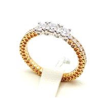 Ring Salvini Woman in Gold Diamante 0.98 Ct 72042358 270-14 - 72042358 270-14